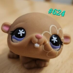 Littlest Pet Shop Brown Hamster #624